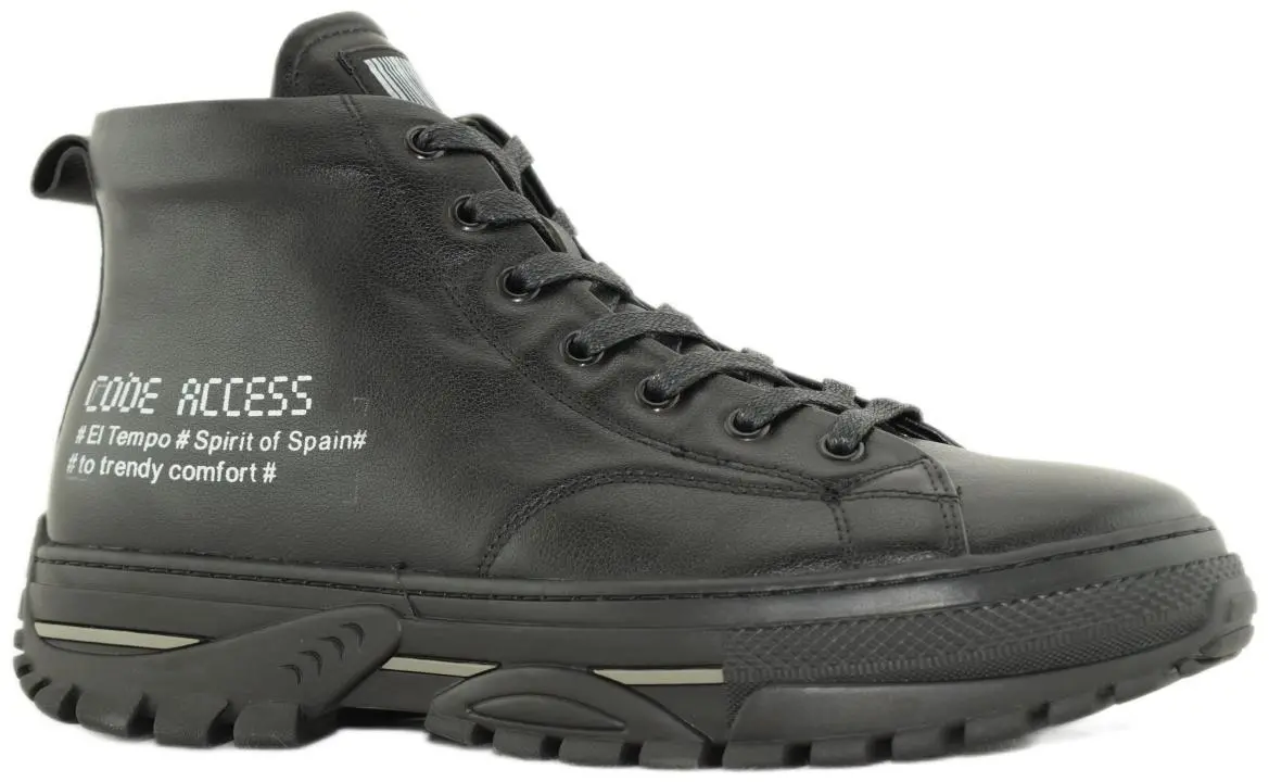 Купить CRA56_1285H-2_BLACK El Tempo Ботинки мужские за 5 200 руб. в интернет-магазине Дом Обуви