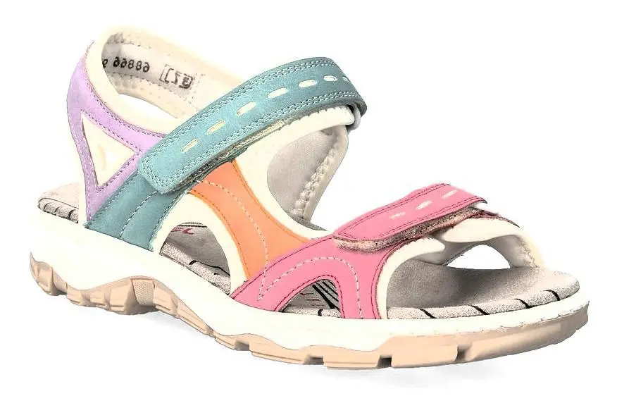 Купить 68866-92 RIEKER Сандалии женские за 4 370 руб. в интернет-магазине Дом Обуви