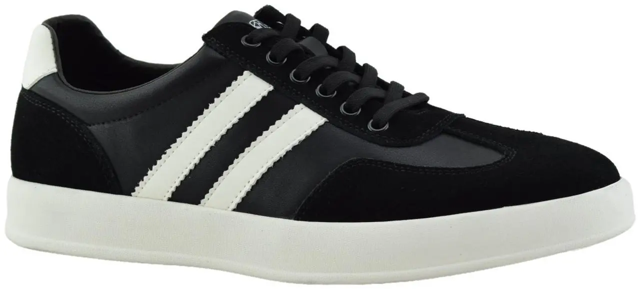 Купить CSN595_10061-3_BLACK EL TEMPO Кеды мужские за 4 960 руб. в интернет-магазине Дом Обуви