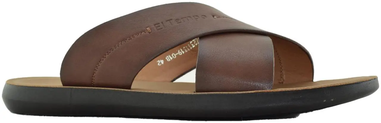 Купить FL597_DZ2311319-01B_BROWN El Tempo Сабо мужские за 2 700 руб. в интернет-магазине Дом Обуви Купить FL597_DZ2311319-01B_BROWN El Tempo Сабо мужские за 2 700 руб. в интернет-магазине Дом Обуви