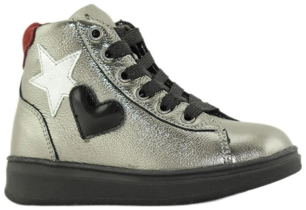 Купить 21СМФ 45260Б SHAGOVITA Ботинки детские (серебро) за 3 630 руб. в интернет-магазине Дом Обуви