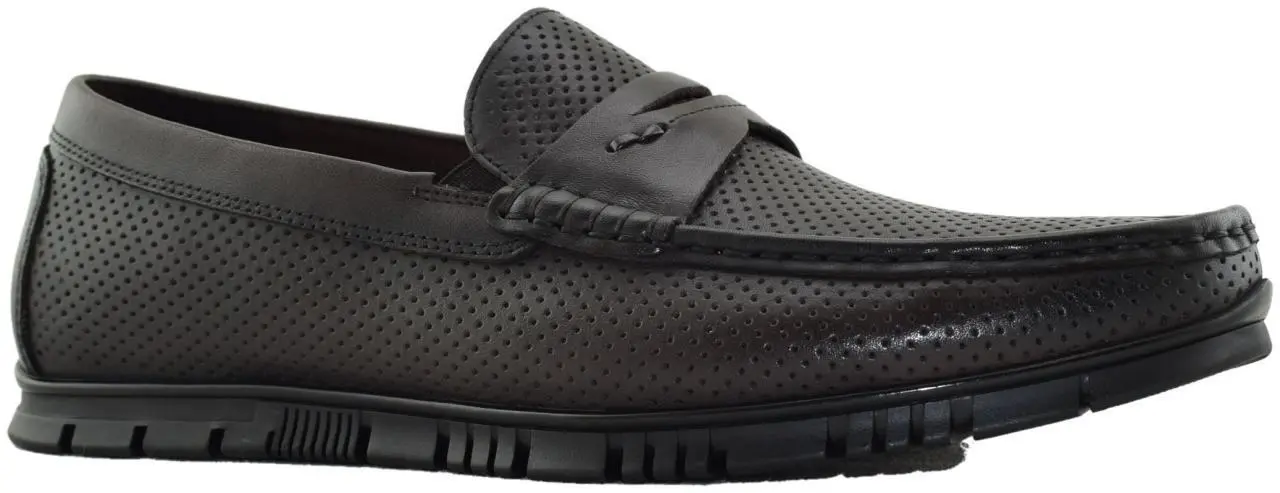 Купить CUG43_ELC23-047_BROWN EL TEMPO Мокасины мужские за 7 540 руб. в интернет-магазине Дом Обуви