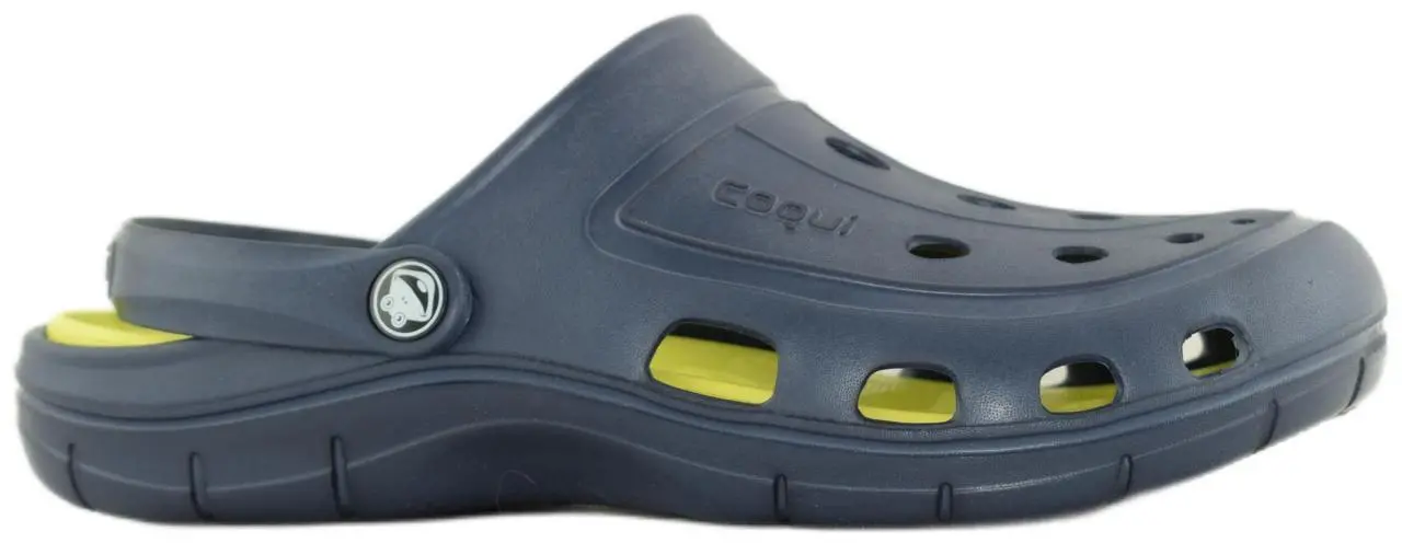 Купить 6351 Navy-Yellow COQUI Мужские сабо за 2 730 руб. в интернет-магазине Дом Обуви