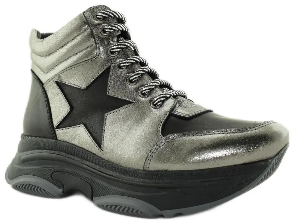 Купить 992-453-21-01 SM SandM Ботинки женские  за 4 050 руб. в интернет-магазине Дом Обуви