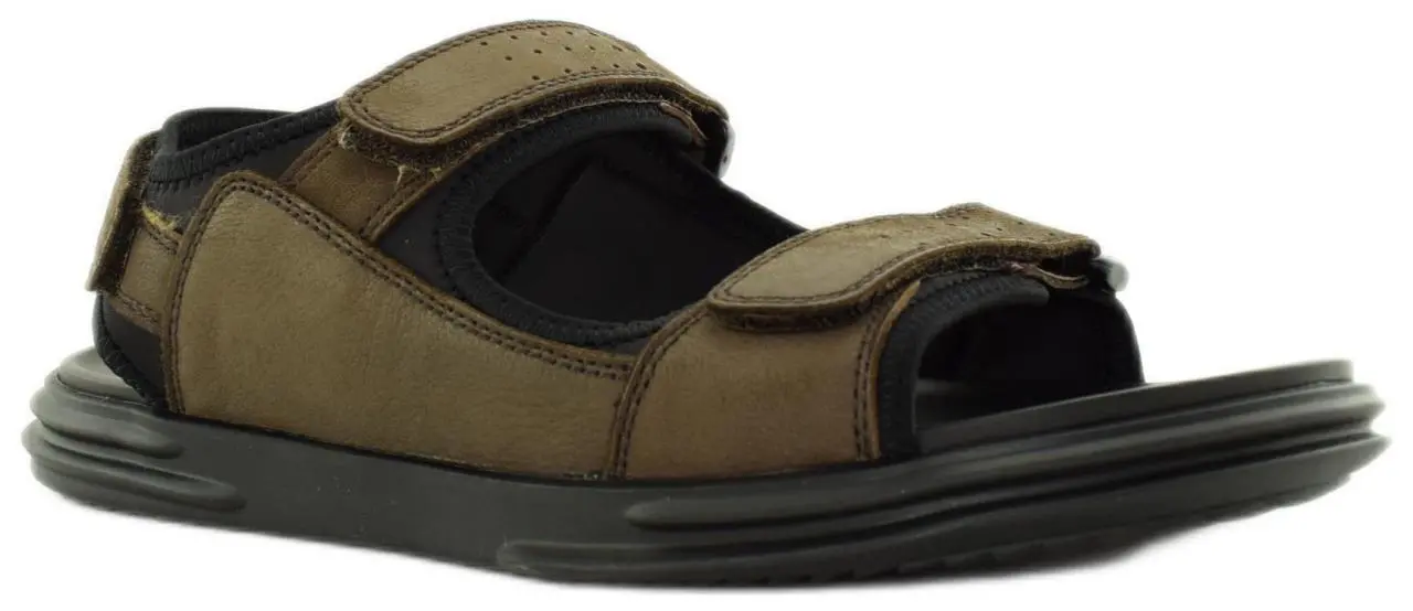 Купить CRM100-RM829YC-1-2-DBROWN El Tempo Сандалии мужские за 2 990 руб. в интернет-магазине Дом Обуви