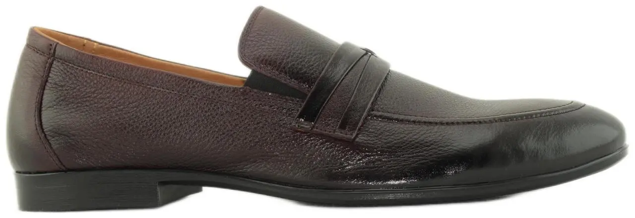 Купить 550 SK (бордо.) Sergio Mareatti Лоферы мужские  за 3 930 руб. в интернет-магазине Дом Обуви