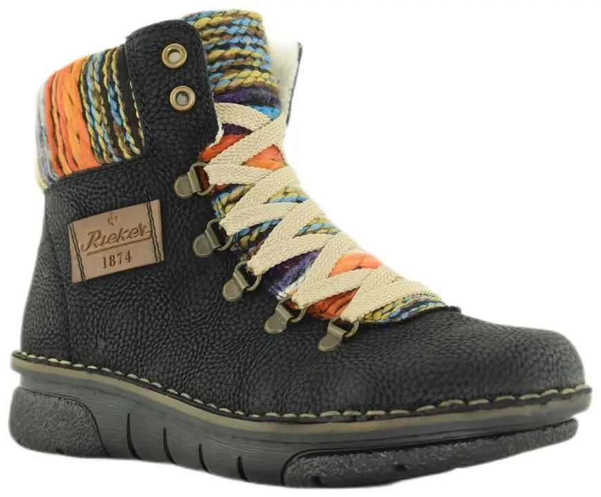 Купить 73343-00 RIEKER Ботинки женские за 7 950 руб. в интернет-магазине Дом Обуви