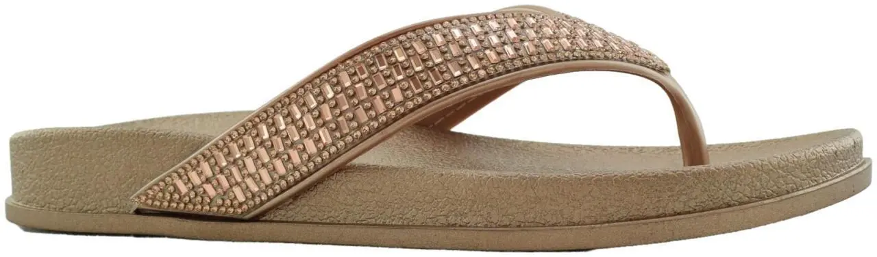 Купить 2058-251 brown GlamForever Сланцы женские за 1 700 руб. в интернет-магазине Дом Обуви