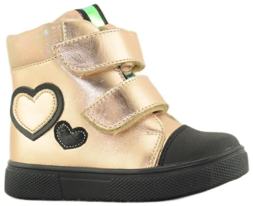 Купить 21СМФ 25228 SHAGOVITA Ботинки детские(золотой) за 3 350 руб. в интернет-магазине Дом Обуви