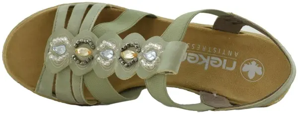 Купить 619B2-52 RIEKER Босоножки женские за 4 730 руб. в интернет-магазине Дом Обуви