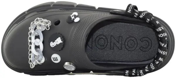 Купить 9800-231 black GLAMFOREVER Кроксы женские за 2 530 руб. в интернет-магазине Дом Обуви