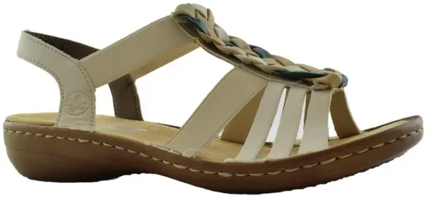 Купить 60809-60 RIEKER Босоножки женские за 4 380 руб. в интернет-магазине Дом Обуви