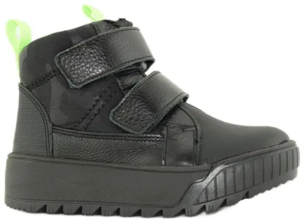 Купить 21СМФ 35158 SHAGOVITA Ботинки детские (черн.+ салат.) за 2 990 руб. в интернет-магазине Дом Обуви