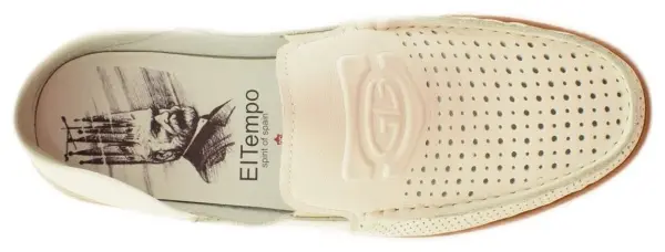 Купить CG187_P1415-08B_WHITE  El Tempo Мокасины мужские за 2 790 руб. в интернет-магазине Дом Обуви