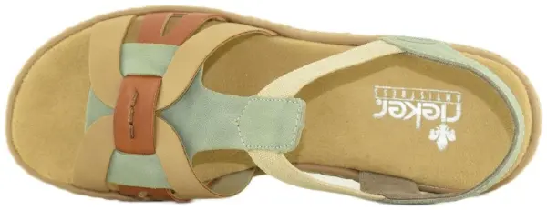 Купить 65918-52 RIEKER Босоножки женские за 4 380 руб. в интернет-магазине Дом Обуви