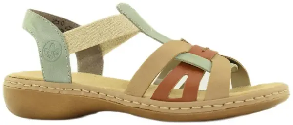 Купить 65918-52 RIEKER Босоножки женские за 4 380 руб. в интернет-магазине Дом Обуви