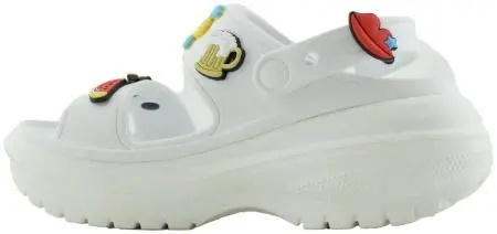 Купить 1001-231 white GlamForever Кроксы женские за 1 670 руб. в интернет-магазине Дом Обуви