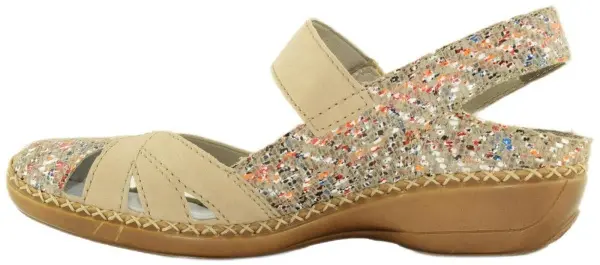 Купить 41352-90 RIEKER Туфли летние женские за 3 820 руб. в интернет-магазине Дом Обуви