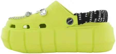 Купить 9800-231 green GLAMFOREVER Кроксы женские за 2 530 руб. в интернет-магазине Дом Обуви