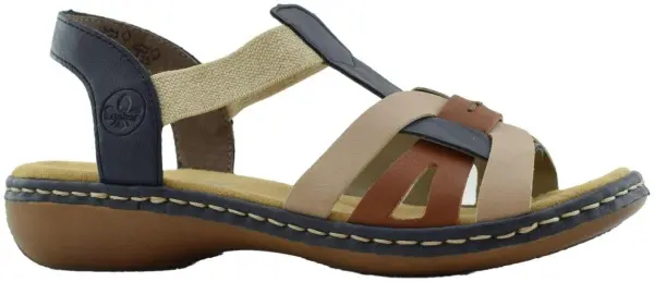 Купить 65918-90 RIEKER Босоножки женские за 4 380 руб. в интернет-магазине Дом Обуви