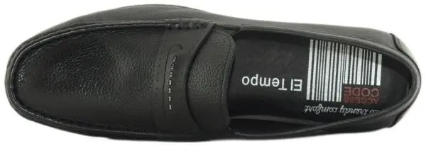 Купить CUG10_R-22014_BLACK EL TEMPO Мокасины мужские за 4 360 руб. в интернет-магазине Дом Обуви