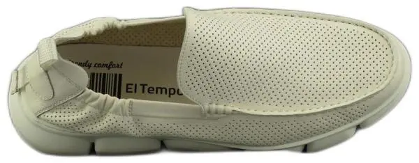Купить CRTN33-EL20210-2-3-WHITE El Tempo Мокасины мужские за 4 000 руб. в интернет-магазине Дом Обуви