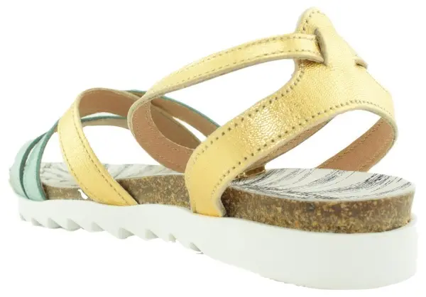 Купить 5993 (бир./зол.) ERGO Сандалии женские за 2 310 руб. в интернет-магазине Дом Обуви