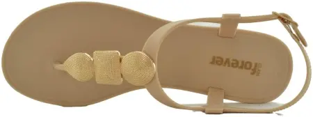 Купить 2102-251 beige GlamForever Сандалии женские  за 1 760 руб. в интернет-магазине Дом Обуви