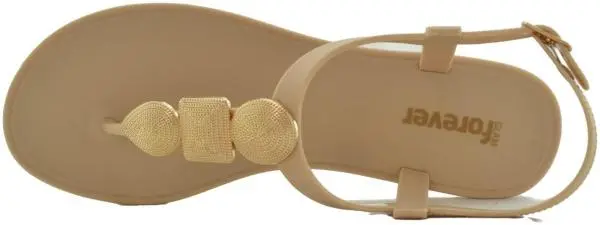 Купить 2102-251 beige GlamForever Сандалии женские  за 1 760 руб. в интернет-магазине Дом Обуви