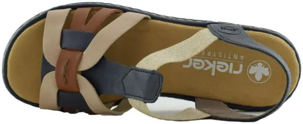 Купить 65918-90 RIEKER Босоножки женские за 4 380 руб. в интернет-магазине Дом Обуви