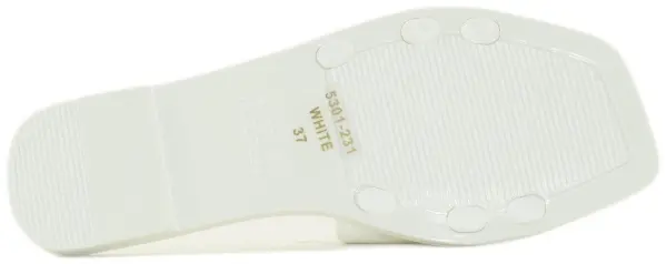 Купить 5301-231 white GlamForever Шлепанцы женские за 1 290 руб. в интернет-магазине Дом Обуви