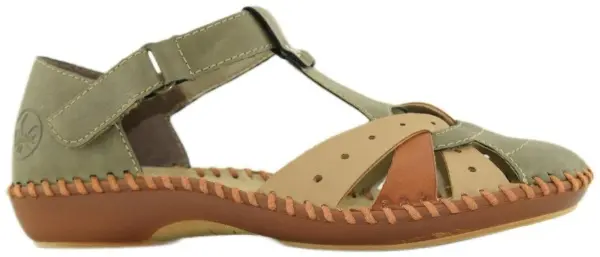 Купить M1655-54 RIEKER Туфли летние женские за 4 870 руб. в интернет-магазине Дом Обуви