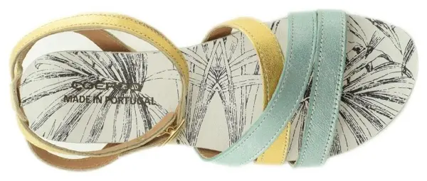 Купить 5993 (бир./зол.) ERGO Сандалии женские за 2 310 руб. в интернет-магазине Дом Обуви