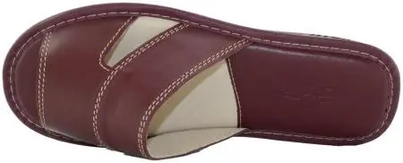 Купить 04-002 LILU Бордовый Evalli Home Тапочки женские за 2 500 руб. в интернет-магазине Дом Обуви