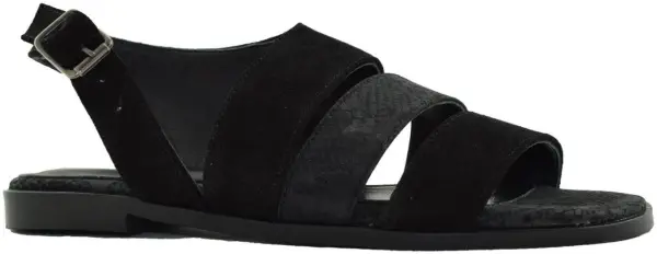 Купить 284-20004-BLACK SUEDE SM SandM Босоножки женские  за 2 680 руб. в интернет-магазине Дом Обуви