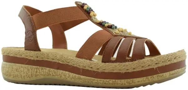 Купить V0921-24 RIEKER Сандалии женские за 4 870 руб. в интернет-магазине Дом Обуви