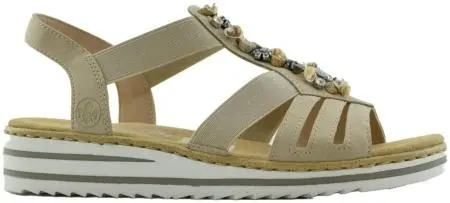 Купить V0649-62 RIEKER Босоножки женские за 4 520 руб. в интернет-магазине Дом Обуви