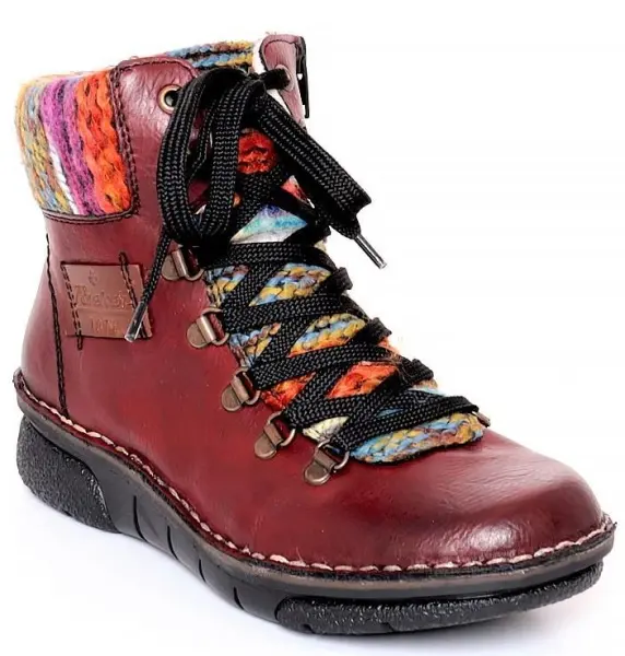 Купить 73343-35 RIEKER Ботинки женские за 6 450 руб. в интернет-магазине Дом Обуви