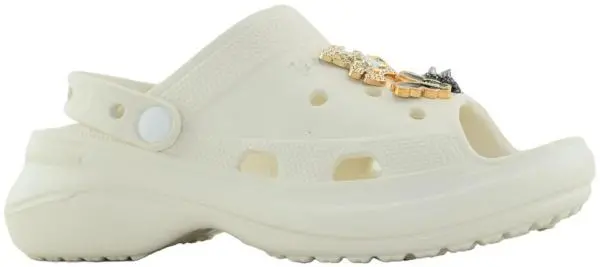 Купить 3005-241 white GLAMFOREVER Кроксы женские за 2 340 руб. в интернет-магазине Дом Обуви