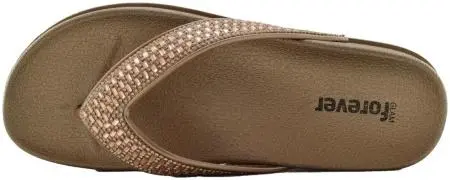 Купить 2058-251 brown GlamForever Сланцы женские за 1 700 руб. в интернет-магазине Дом Обуви