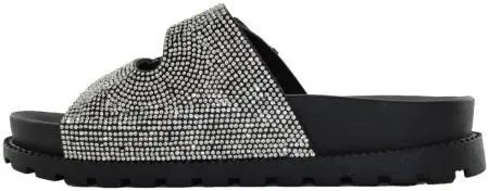 Купить 3128-251 black GlamForever Сланцы женские за 2 340 руб. в интернет-магазине Дом Обуви