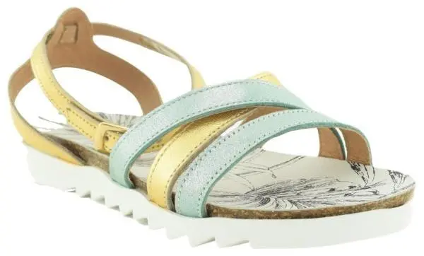 Купить 5993 (бир./зол.) ERGO Сандалии женские за 2 310 руб. в интернет-магазине Дом Обуви