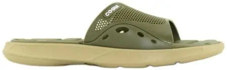 Купить 6194 Beige-Army green COQUI Мужские шлепанцы за 1 730 руб. в интернет-магазине Дом Обуви