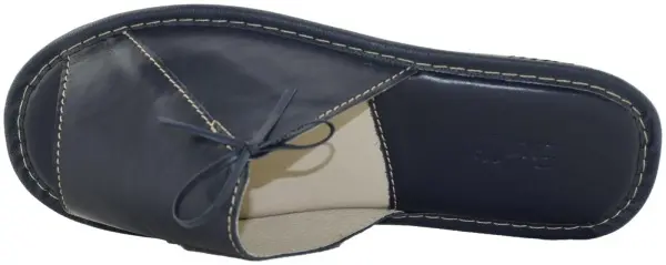 Купить 06-002 LILU Синий Evalli Home Тапочки женские за 2 500 руб. в интернет-магазине Дом Обуви