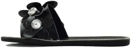 Купить 1040-251 black GlamForever Сланцы женские за 1 790 руб. в интернет-магазине Дом Обуви