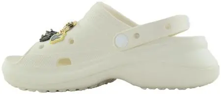 Купить 3005-241 white GLAMFOREVER Кроксы женские за 2 340 руб. в интернет-магазине Дом Обуви