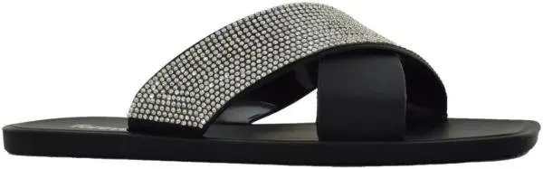 Купить 1099-251 black GlamForever Сланцы женские за 1 490 руб. в интернет-магазине Дом Обуви