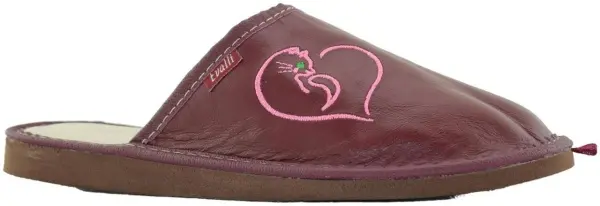 Купить 14-103 Бордовый Evalli Home Тапочки женские за 2 500 руб. в интернет-магазине Дом Обуви
