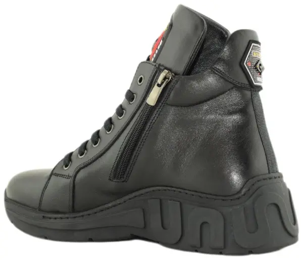 Купить 987-920-SIYAH DERI SM SandM Ботинки женские  за 4 650 руб. в интернет-магазине Дом Обуви