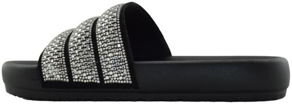 Купить 1097-251 black GlamForever Сланцы женские за 1 830 руб. в интернет-магазине Дом Обуви